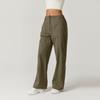 Women's Casual Fashion High Waist Personality Loose Straight Trousers
