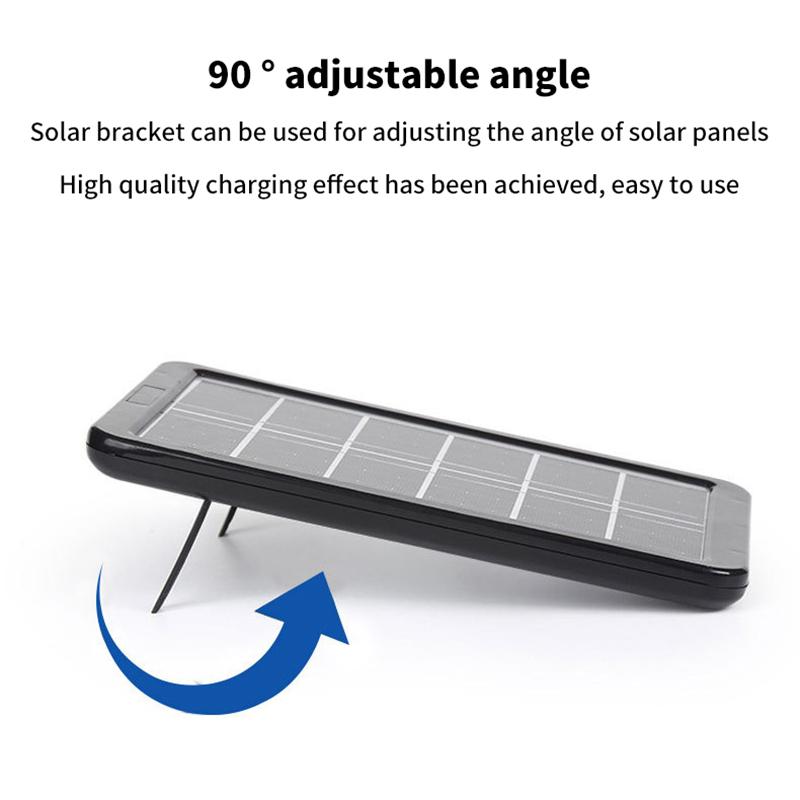 3W Multifunctional Solar Panel 6V Photovoltaic Panel Outdoor Mobile Phone Charger Emergency Power Supply For Iphone16 Huawei