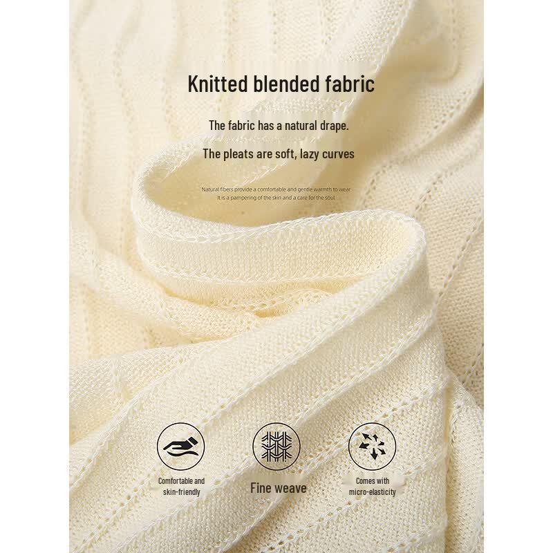 Süße Strickjacke mit Puppenkragen und kurzen Ärmeln