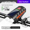 Multifunctional USB Rechargeable Solar Bicycle Headlight & Speaker
