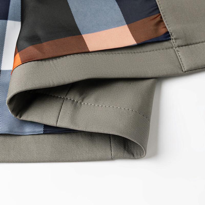 MONTAGUT Men's British Style Casual Lapel Trench Coat