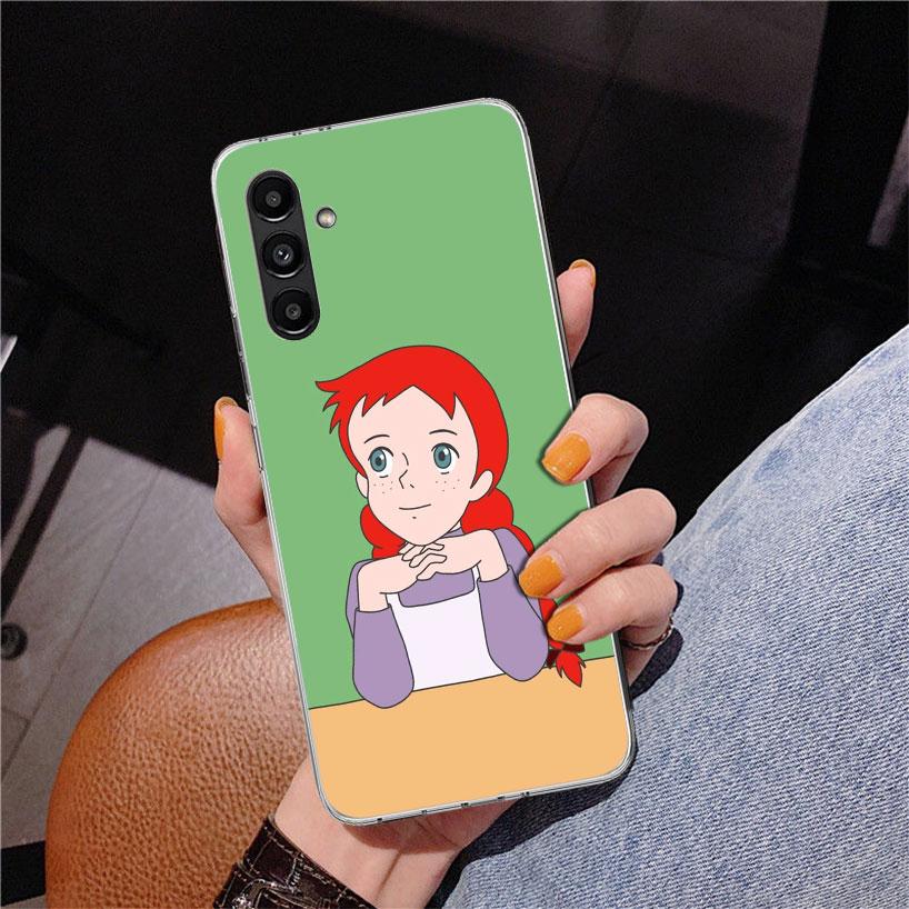 A-Anne Of Green Gables Shirley Phnoe Hülle für Samsung Galaxy A17 A37 A57 A16 A26 A36 A56 A15 A14 A13 A55 A54 A53 A35 A34 A33 A25