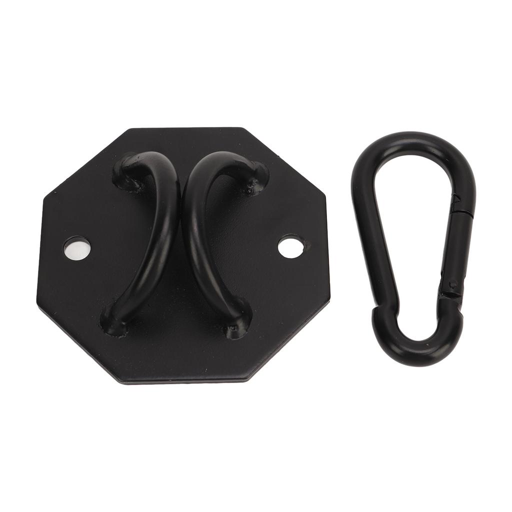 Hammock Mounting Plate Wall Mount Ring Hooks Hanging Kit with Screws for Camping Traveling Field Training