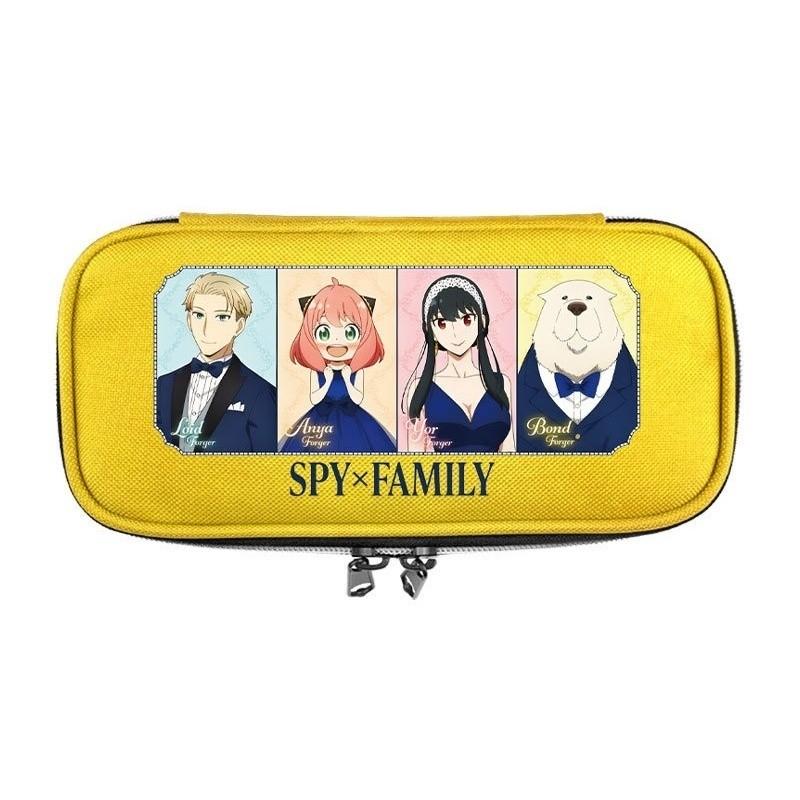 Spy Family Anime School Handheld Pencil Case Stationery Box