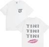 Cantante TINI STOESSEL Futtura Trendy 2025 Grafica Tour Maglietta Uomo Donna Pop Maglietta Cotone Casual Manica Corta T-Shirt Unisex
