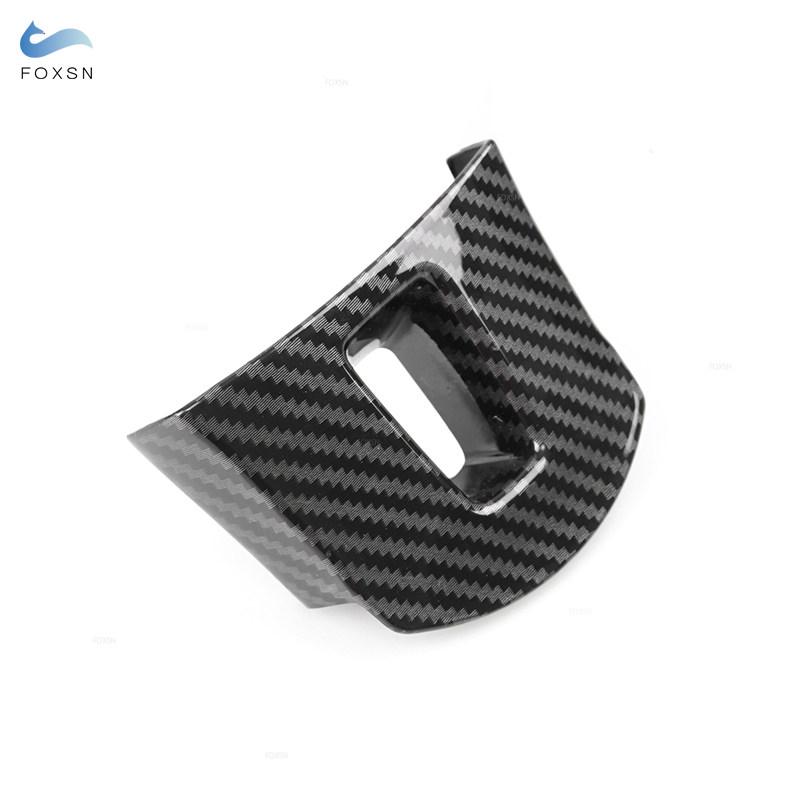 Pro VW Golf 6 MK6 Passat B7 Jetta CC Tiguan Touran Sharan Caddy Karbonová textura Kryt panelu volantu Vnitřní příslušenství