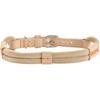 Collier Pour Chien - HUNTER - Malia - Corde Souple - Cuir Robuste - Couleur Citron Vert/Naturel