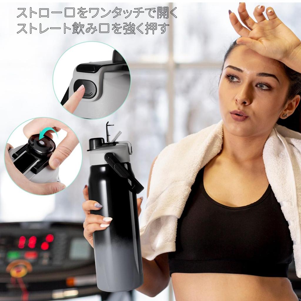 JINLING Water Vacuum Keeps Drinks Hot or Stainless Steel 316 Sports Wide with Compatible with Sports Unisex 1.5L Bottle, 1L/1.8L Capacity, Insulated,