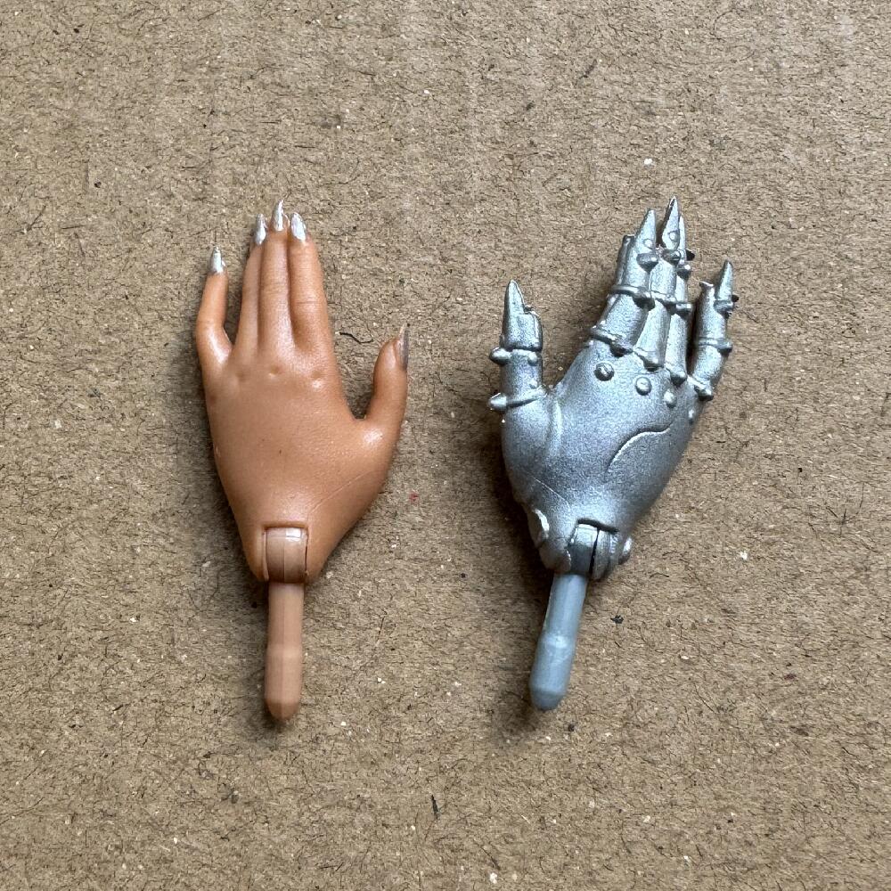 Big Sister Doll Replacement Hands White Brown Black Skin Doll Parts Original Doll Accessories 1/6 Doll Decorations