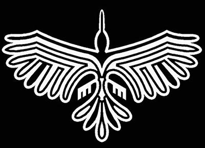 [jyouyou-061] Nazca Lines Condor Vinyl [10x15cm White]