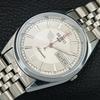 VINTAGE REFURBISHED SEIKO 5 AUTOMATIC JAPAN MENS SILVER DIAL WATCH a444321-1