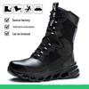 All-Season Steel Toe High-Top Safety Boots: Anti-Smash, Anti-Puncture, Comfort for Long Hours