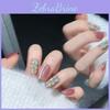Jasmine Tea Explosion Porzellan Weiß Katzenauge Nagel Mit Sanftem Aufhellenden Effekt Handgefertigte Nagelkunst Für Herbst Und Winter Charaktere)