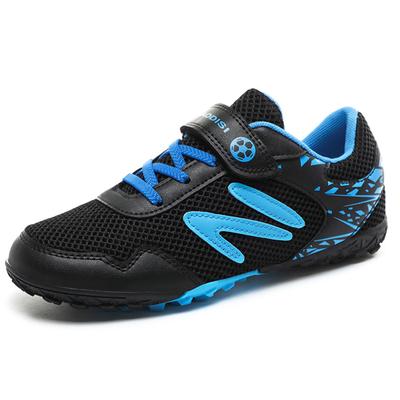 28-39 Chaussures de Football pour Enfants Jeunes Chaussures de Football à Crampons Fermes Velcro Entraînement Bottes de Football pour Enfants Bottes de Football pour Garçons