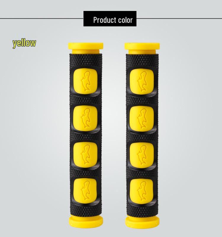 Off-road Motorcycle Non-slip Rubber Handlebar Grips - Universal Modified Accessories