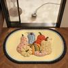 Colorful Pumpkin Anti-slip Bathroom Mat – Water Absorbent Decorative Floor Rug