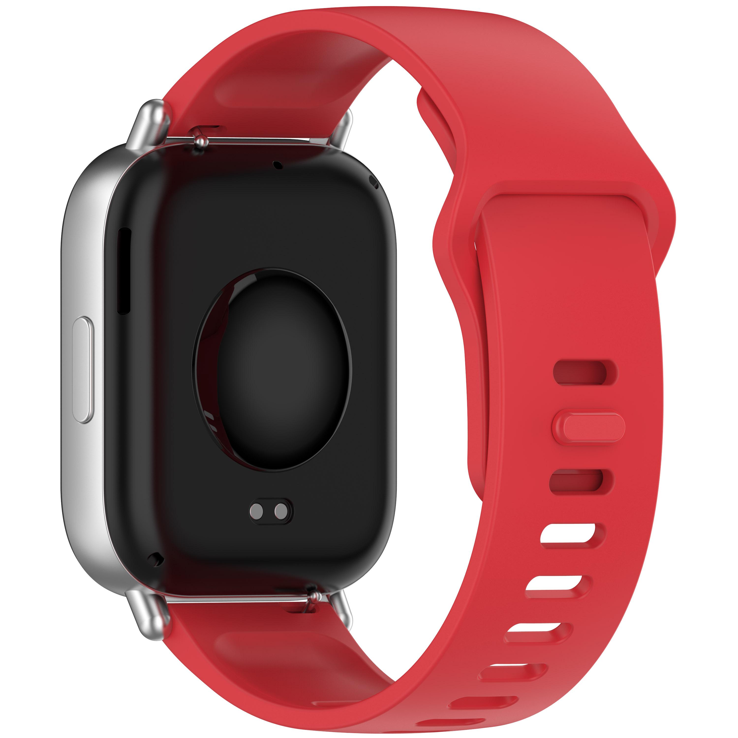 

Для Xiaomi Redmi Watch 5 Active Силиконовый ремешок для часов Цветная застежка Ремешок на запястье Red