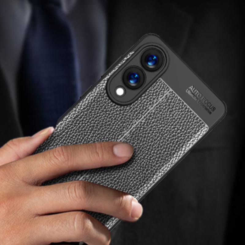 Dla Samsung S25 Edge Etui Pokrowiec Samsung S25 Edge Capas Bumper na Telefon Tył Odporny na Wstrząsy TPU Skóra Fundas Samsung Galaxy S25 Edge