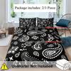 Comforter Paisley Mandala 3D Printed Set Bohemian Style Bedding Luxury Home Textiles Soft S
