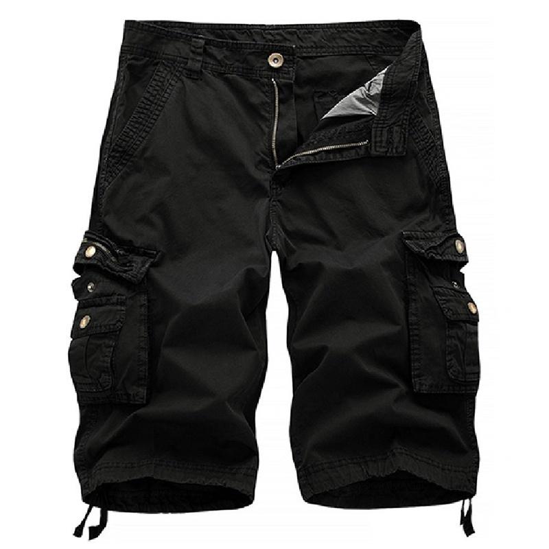 JAYSCE Pantaloncini Cargo alla Moda da Uomo 100% Cotone Casual Estivi da Lavoro Sportivi Corti Classici