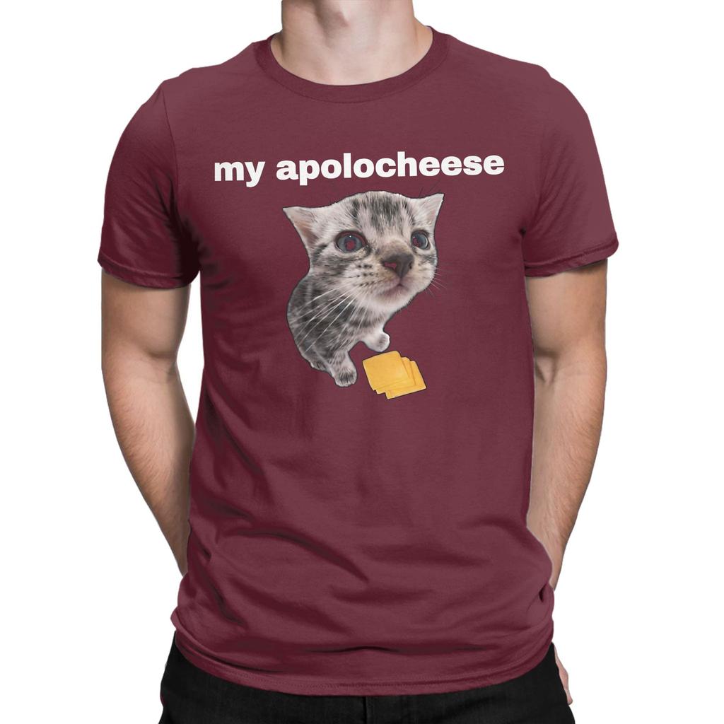 My Apolocheese Funny Novelty Graphic 100 Cotton Tshirt Meme Tees Tops For Unisex