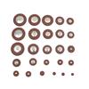 Lot de 26 coussinets de rechange en cuir pour saxophone alto