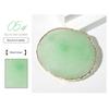 1pc Round/Square Painted Gel Polish Palette Natural Resin Onyx Display Board Holder Practice Nail Art DIY Tools