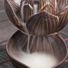 Antique Lotus Backflow Incense Burners Ceramic Aromatherapy Waterfall Incense Burners Creative Ceramic Ornaments