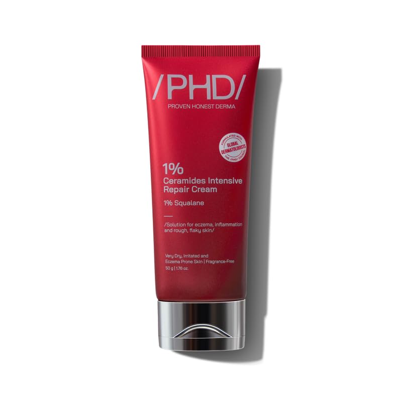 

PHD 1% Ceramides Intensive Repair Cream 30ml for Dry, Sensitive & Eczema-Prone Skin, Face Body Hands