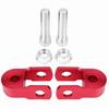 2pcs Universal Motorcycle Rear Shock Absorber Riser Height Extension No Screw