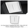 For Tesla Model 3 Y Juniper Highland 2025 Center Console Armrest Storage Box Stowing Tidying Lower Bottom Mat Organizer Tray Pad
