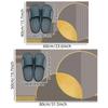 1 Rectangular Machine Washable Diatomaceous Earth Material Bathroom Mat, Floor Mat, Living Room Absorbent Floor Mat