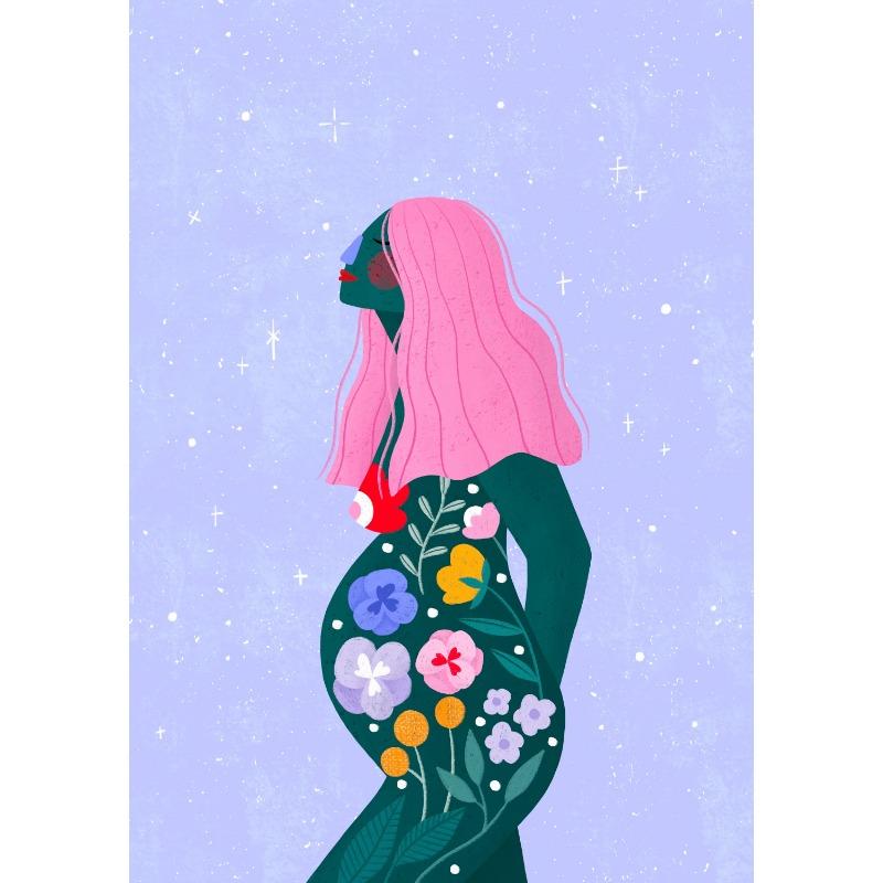 

Бохо Стиль Простота Пейзаж Лыжи Звездный Лес Девушка Постер Холст Живопись Принт Настенное Искусство Картина Гостиная Домашний Декор Подарок 21cm×30cm NoFrame