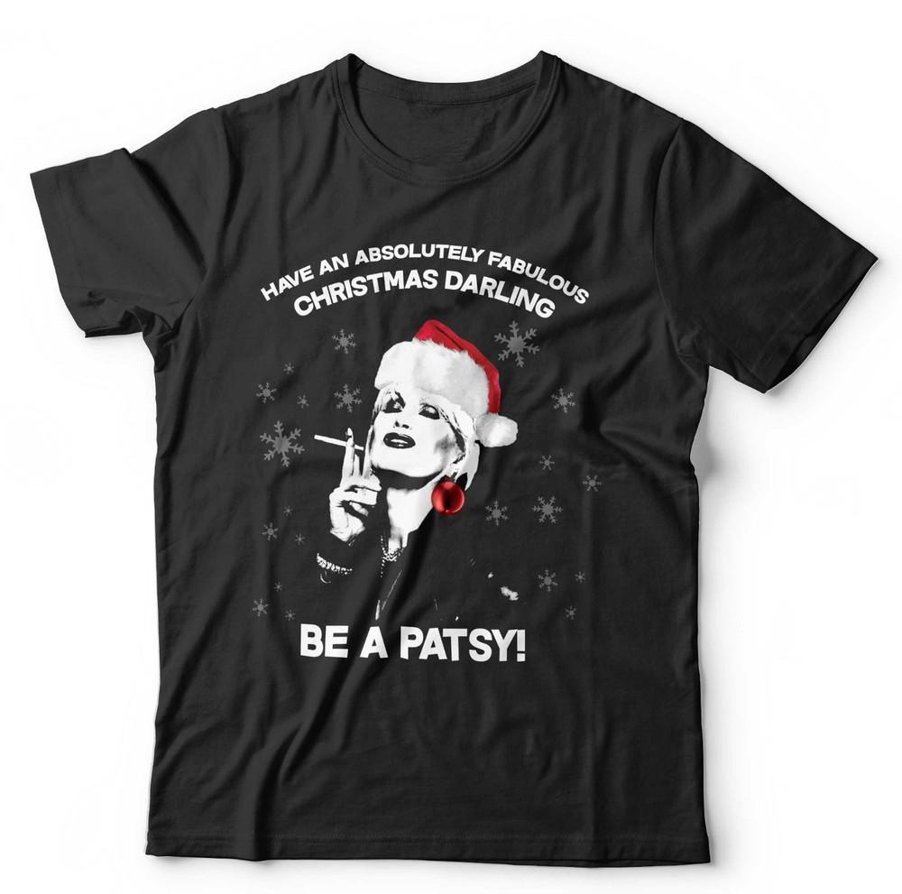 

Patsy Xmas T Shirt Unisex Have An Absolutely Fabulous Christmas Funny Ab Fab 4XL