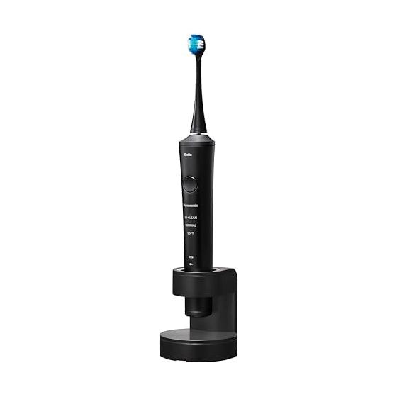 Panasonic Electric Toothbrush Dolts [Amazon.co.jp Exclusive] High Grade Model W Sonic Vibration Plaque Removal Black EW-NDPD6-K