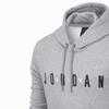 Jordan Sweatshirts Men's Gray Hooded Moderate Regular CJ9666-063