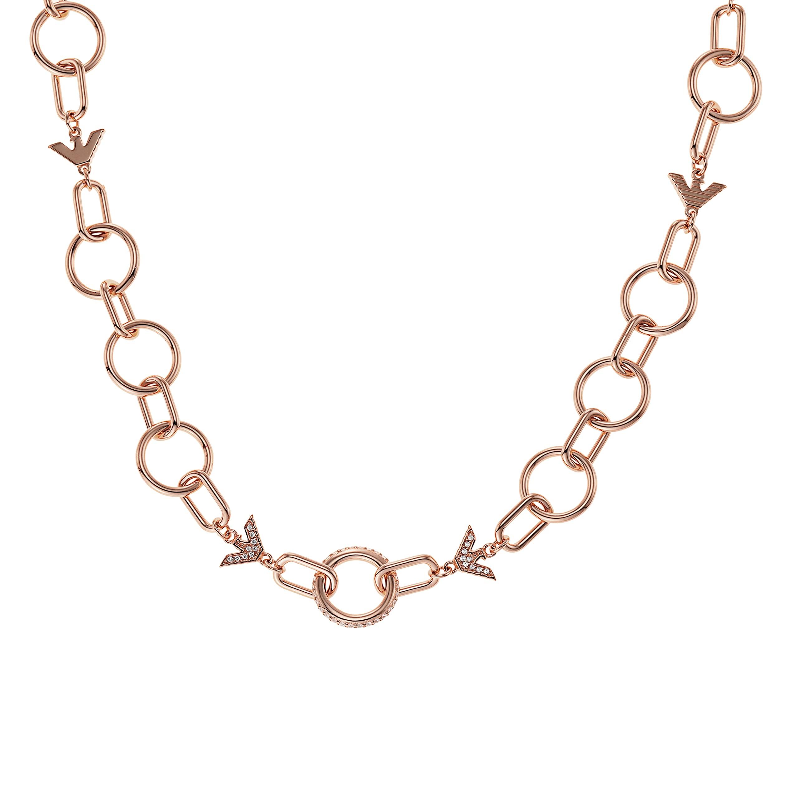 

EMPORIO ARMANI Silver Necklace EG3459221 [Emporio Armani] розового золота