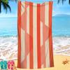 Geometrische Muster Serie digital bedrucktes Polyester Superfeine Faser beidseitiger Fleece Strandurlaub Badetuch, Strandtuch