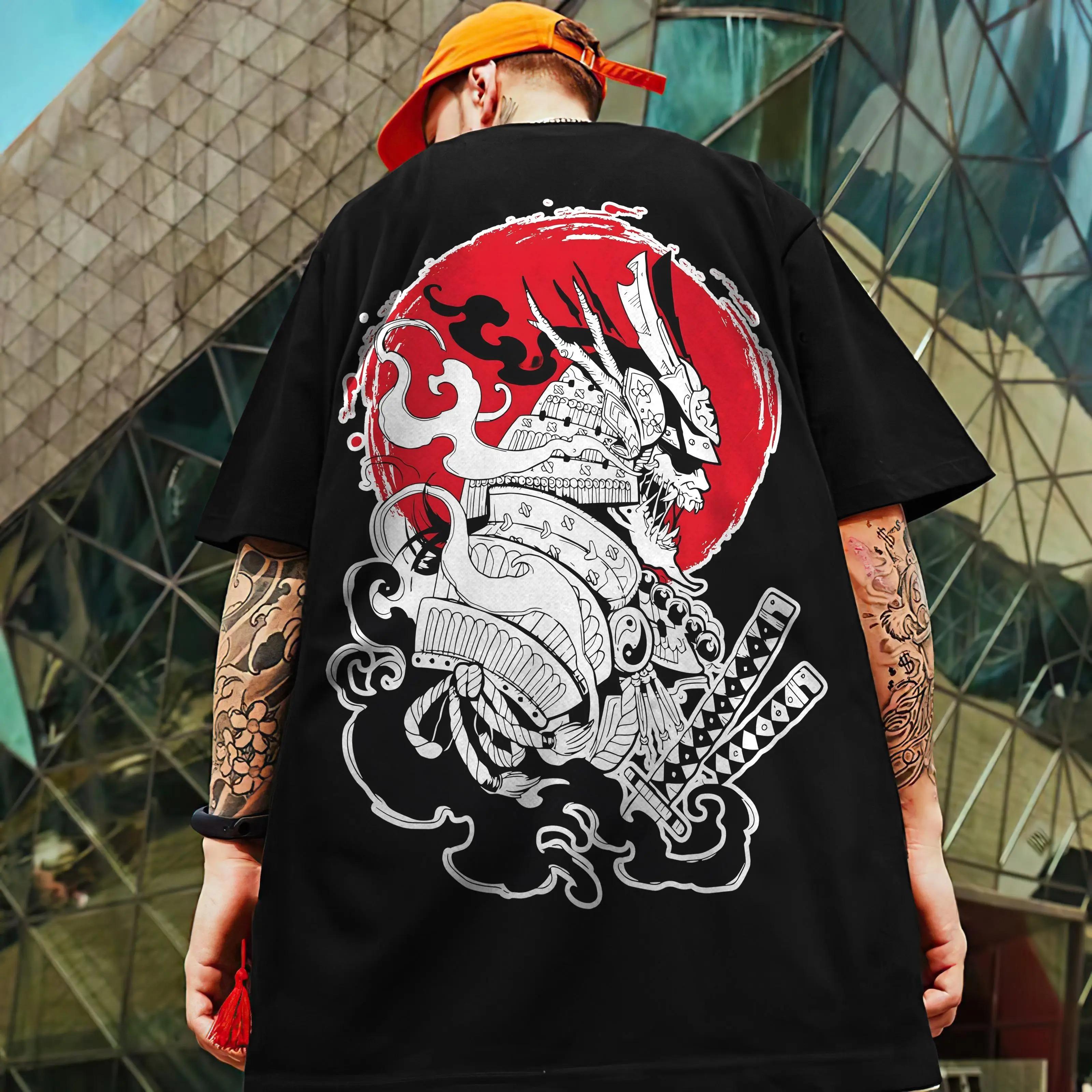 

Vintage T-Shirts Mens Japanese Samurai Sword 3D Print Male Clothing Street Harajuku Short Sleeved Tees Loose Oversized TShirt... S разноцветный