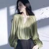 Women's French Top V Neck