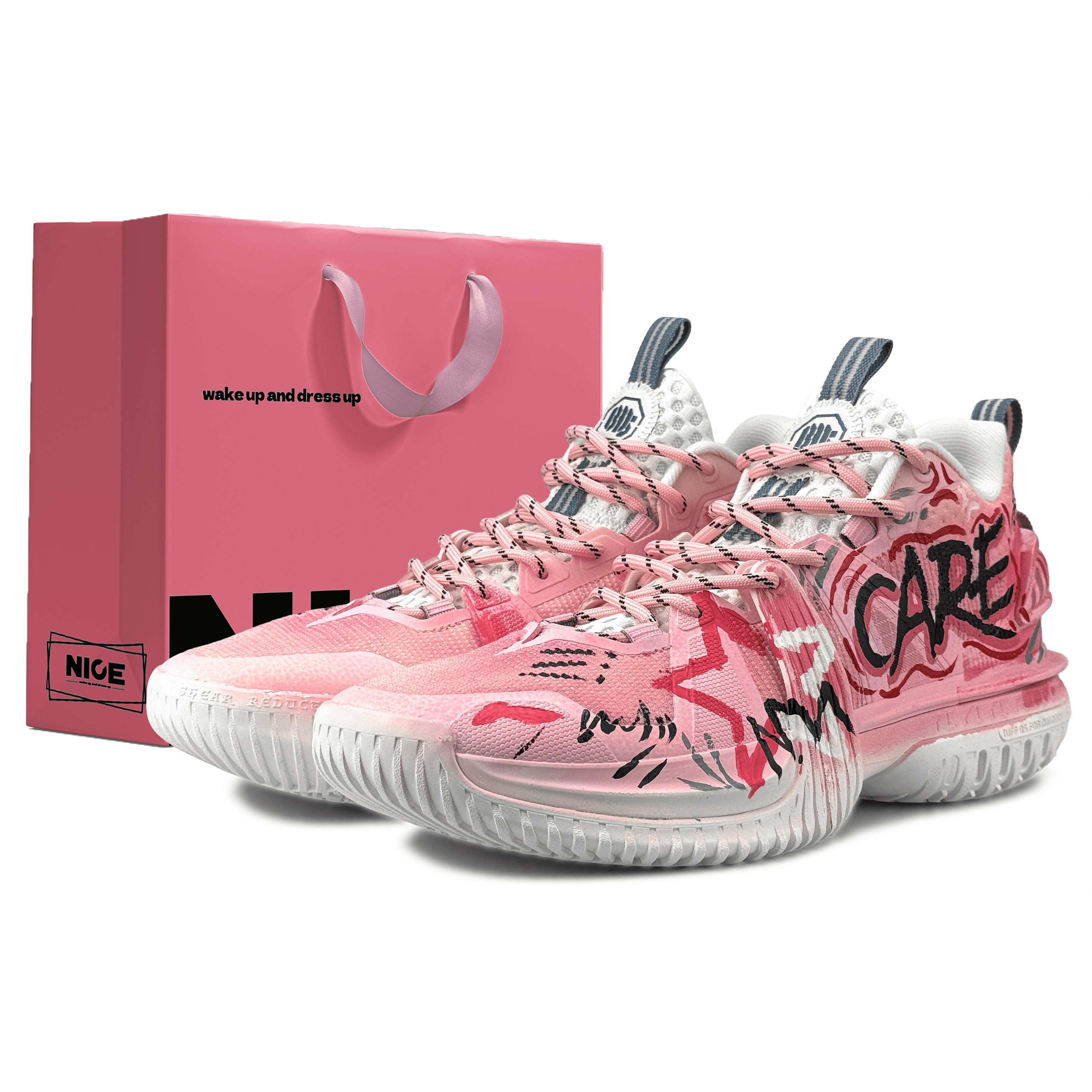 Li Ning Storm 2024 Амортизация Нескользящие Легкие Амортизация Нескользящие Легкие Низкие Баскетбольные Кроссовки ABFU017-3(Team1324-LD) 40