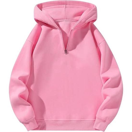 2024 American Casual Zip-Up Hoodie: Loose Sports Sweatshirt for Autumn/Winter Fashion, European & American Streetwear