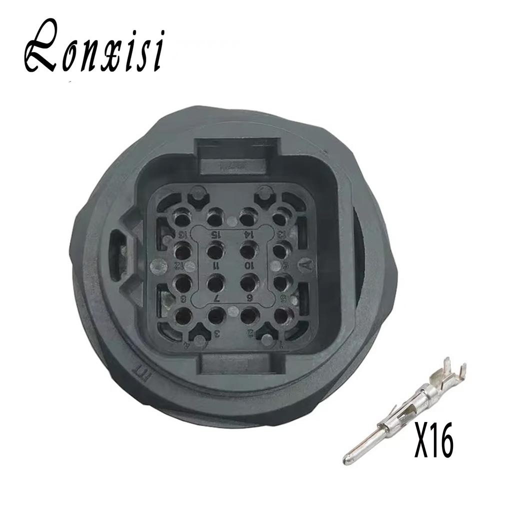 1 Set 4/8/10/16/25 Pin 132016-001 132016-000 132025-001 13204-000 13204-001 Male Female Waterproof Connector 13208-000 13208-001