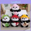 Bezaubernder Kawaii Plüsch Panda Schlüsselanhänger Weiches Niedliches Spielzeug Für Taschen Und Accessoires