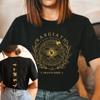 Двусторонняя футболка Basgiath War College, футболка Fourth Wing Merch, книжная футболка, женские футболки с короткими рукавами и графикой, уличная одежда, топ