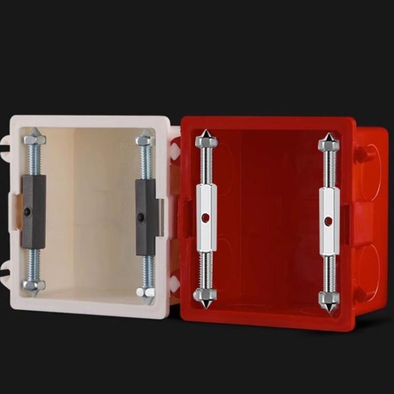 10Pcs Adjustable Cassette Screws Support Rod 86/118 Type Cassette Repair Device Wall Electrical Box Screw Tool Enduring
