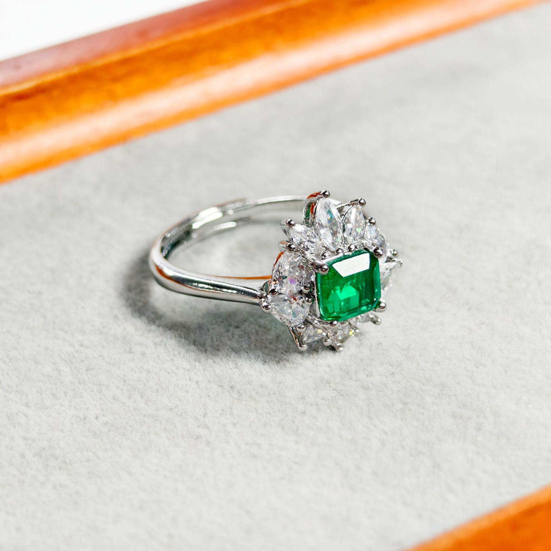Gessen Jewelry: Royal Luxury Zirconia Stud Earrings, Ring & Pendant Set