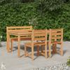 Day and Night - Day and Night Garden Dining Set 4 Pieces Solid Teak Wood