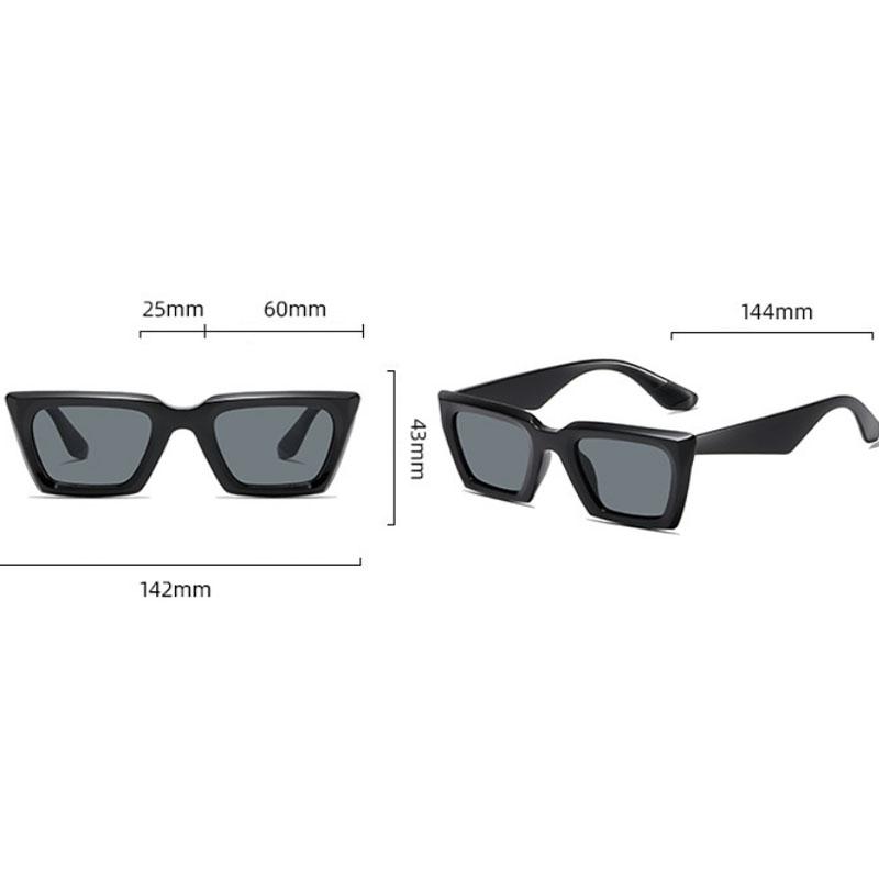 Vintage Small Frame Square Sunglasses Women Brand Designer Fashion Sun Glasses Men's Outdoor Driving Eyewear UV400 Oculos De Sol