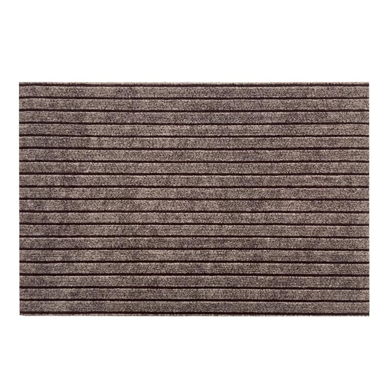 Budisi Seven-Striped Entrance Door Mat, Doormat for Entryway, Cuttable, Simple And Luxurious, Absorbent, Non-Slip Foot Mat, 60*40CM